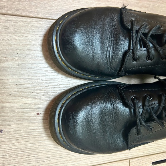 Kids Doc Marten Zavala lace up combat boots sz US 3/ Uk 2/ Eu 34 - Picture 5 of 7